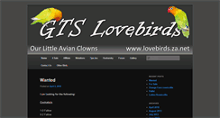 Desktop Screenshot of lovebirds.za.net