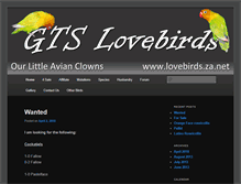 Tablet Screenshot of lovebirds.za.net